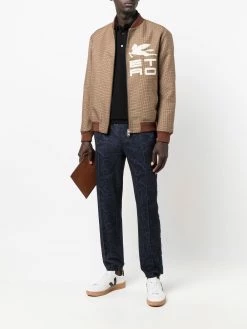 ETRO veste bomber à logo imprimé