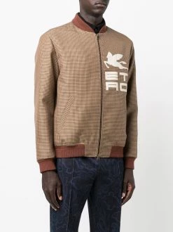 ETRO veste bomber à logo imprimé