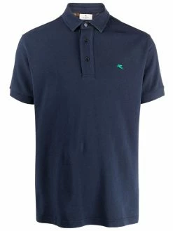 ETRO polo à logo brodé