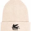 ETRO bonnet à logo brodé