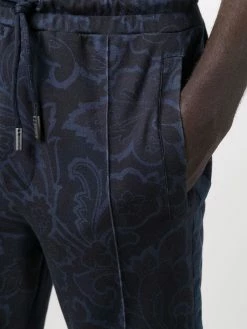 ETRO pantalon à motif monogrammé