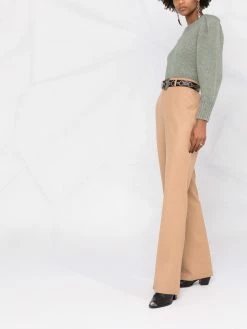 ETRO pantalon évasé à taille haute