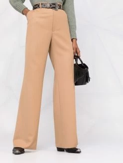 ETRO pantalon évasé à taille haute