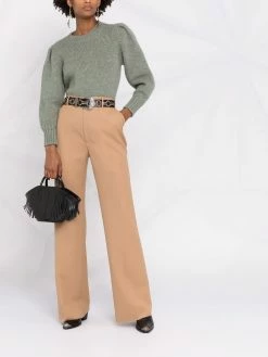 ETRO pantalon évasé à taille haute