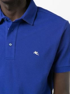 ETRO polo à logo brodé