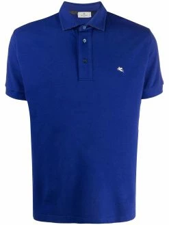 ETRO polo à logo brodé