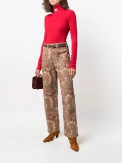 ETRO pull Pegaso en laine