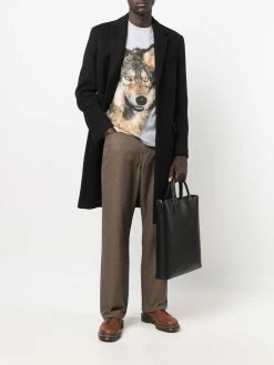 ETRO t-shirt à imprimé loup