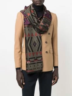 ETRO écharpe à motif géométrique