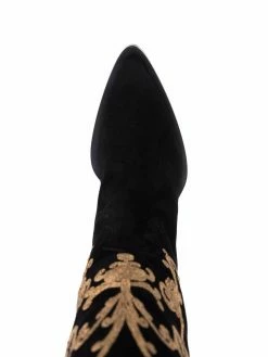 ETRO bottes à perles brodées