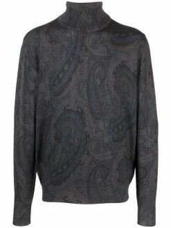 ETRO pull à motif cachemire