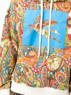 ETRO hoodie à imprimé cachemire