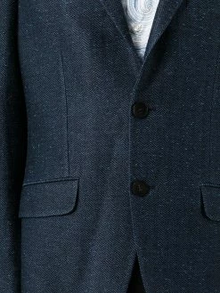 ETRO blazer cintré à simple boutonnage