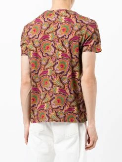ETRO t-shirt à imprimé cachemire