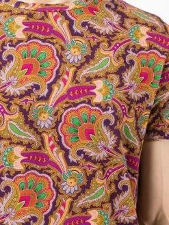 ETRO t-shirt à imprimé cachemire