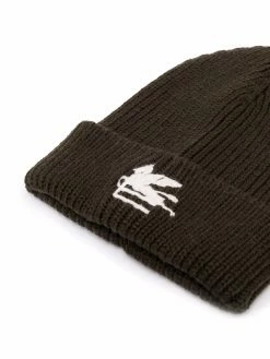 ETRO bonnet à logo brodé