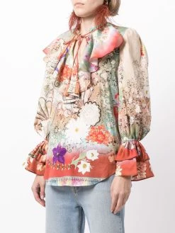 ETRO 50% Off De Vente Blouse à fleurs blouses femme 7 ETRO blouse à fleurs