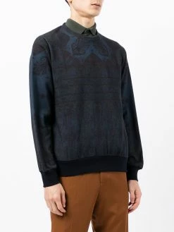 ETRO sweat à imprimé cachemire