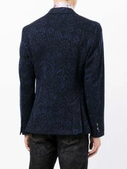 ETRO blazer à motif cachemire
