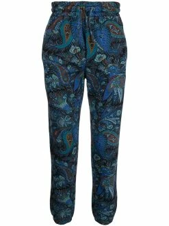 ETRO pantalon de jogging à motif cachemire