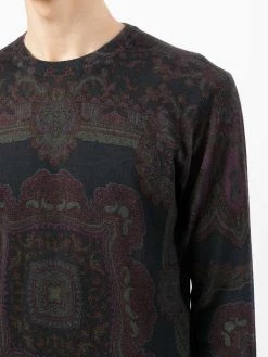 ETRO pull à motif géométrique