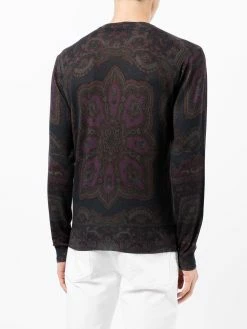 ETRO pull à motif géométrique