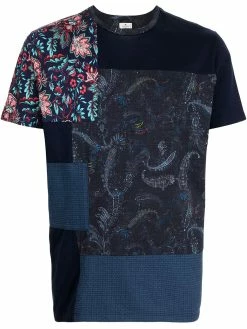 ETRO t-shirt à design patchwork
