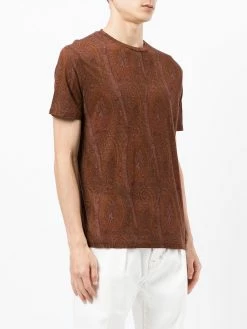 ETRO t-shirt à imprimé cachemire