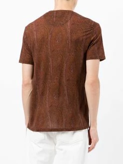 ETRO t-shirt à imprimé cachemire
