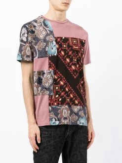 ETRO t-shirt à design patchwork