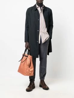 ETRO pantalon slim en velours côtelé