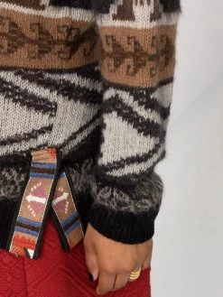 ETRO pull à motif géométrique
