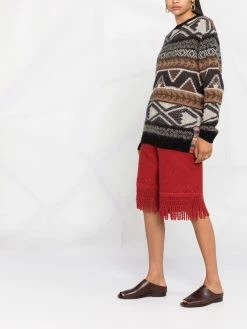 ETRO pull à motif géométrique