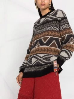 ETRO pull à motif géométrique