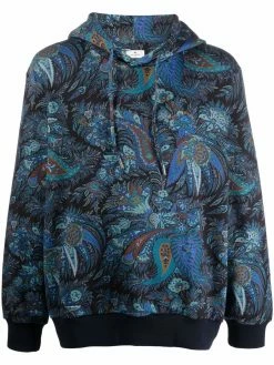 ETRO hoodie à imprimé cachemire