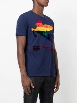 ETRO t-shirt à imprimé Pegaso
