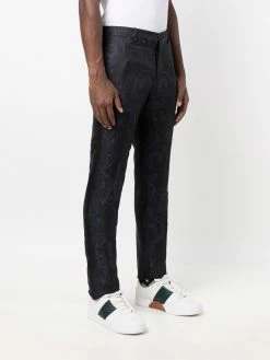 ETRO pantalon droit à motif cachemire