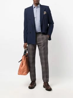 ETRO chemise à motif de chevrons