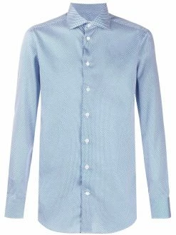 ETRO chemise à motif de chevrons