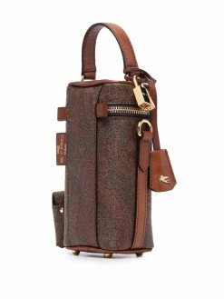 ETRO sac seau à imprimé cachemire