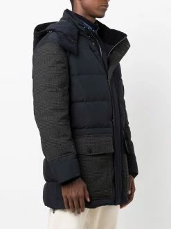 ETRO doudoune à patch logo