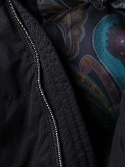 ETRO doudoune à patch logo