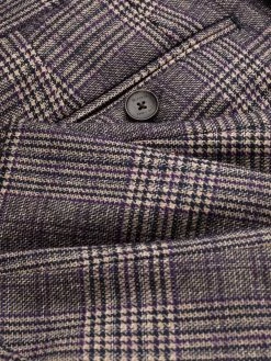 ETRO pantalon droit à carreaux