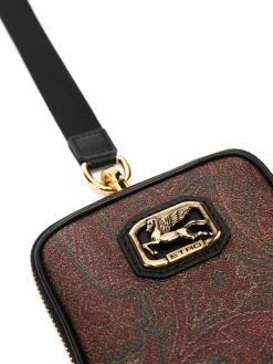 ETRO portefeuille à plaque logo