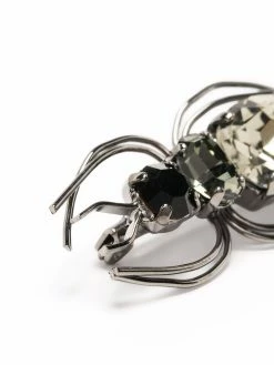 ETRO broche à ornements en cristal