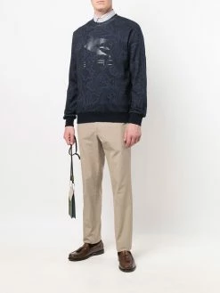 ETRO sweat à logo imprimé