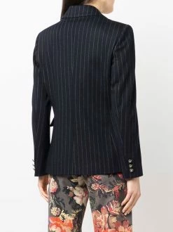 ETRO blazer à fines rayures
