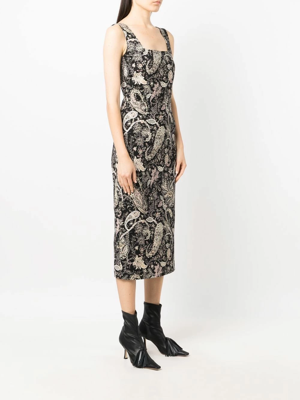 ETRO En Remise Robe mi longue à motif cachemire robes de jour femme 3 ETRO robe mi-longue à motif cachemire