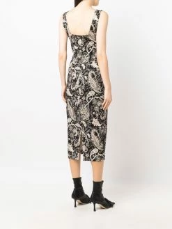 ETRO En Remise Robe mi longue à motif cachemire robes de jour femme 10 ETRO robe mi-longue à motif cachemire