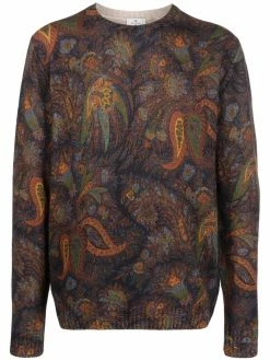 ETRO pull à motif cachemire